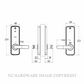 YALE YUR/DEL/BDG/SIL UNITY ENTRANCE LOCK INC BRIDGE SILVER