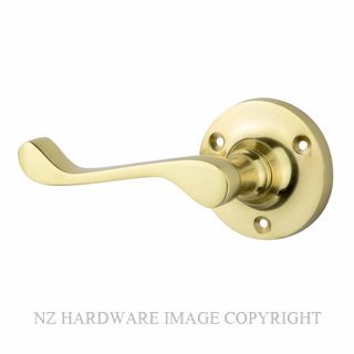 SUPERIOR 3009PB PASSAGE LATCH HANDLES POLISHED BRASS