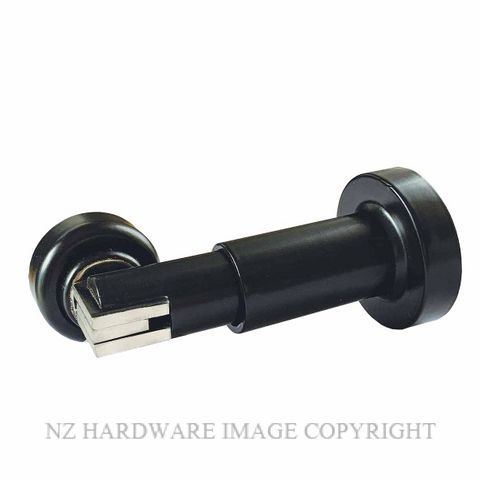 MILES NELSON 808PB MAGNETIC DOOR HOLDER MATT BLACK