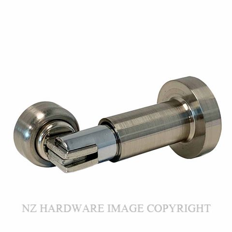 MILES NELSON 808SN MAGNETIC DOOR HOLDER SATIN NICKEL