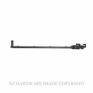MILES NELSON 465SG250 FANLIGHT STAY 250MM SATIN GRAPHITE