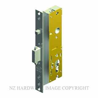 YALE OP60200 40MM 1 POINT SLIDING DOOR LOCK BODY SATIN STAINLESS