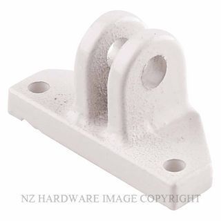 YALE P8020WH CENTRE OFFSET BRACKET WHITE