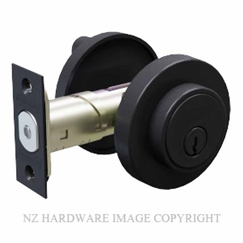 SCHLAGE SRL4RS ROUND KEY & TURN DEADBOLT