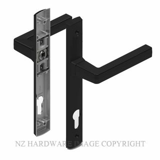 YALE LPL1048529B ACACIA EURO LOCK HANDLE SET MATT BLACK