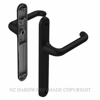 YALE VR10100B VERONA PASSAGE HANDLE SET MATT BLACK