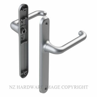 YALE VR10100SC VERONA PASSAGE HANDLE SET SATIN CHROME