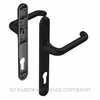 YALE VR10485B VERONA EURO LOCK HANDLE SET MATT BLACK