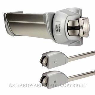 LOCKWOOD FE309/OVSIL VERTICAL LATCH PANIC BOLT 900MM SILVER