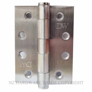 DWH10075SSF 100 X 75 X 2.5MM HINGE FIXED PIN SATIN STAINLESS 304
