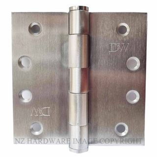 DWH100100.3SSF 100 X 100 X 3.0MM HINGE FIXED PIN SATIN STAINLESS 304