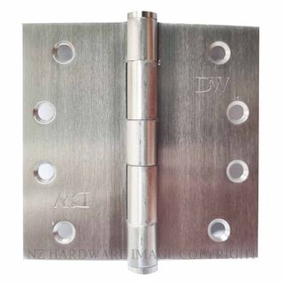 Gunmetal Grey Door Hinge 100 x 75mm (2 Hinges) FIXED PIN - HardwareBox