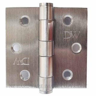 DWH7575SSF 75 X 75 X 2.5MM HINGE FIXED PIN SATIN STAINLESS 304