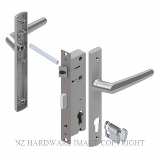 YALE PL8220427SC PALLADIUM 30MM 2PT 13MM INT-KEY LOCKSET SATIN CHROME