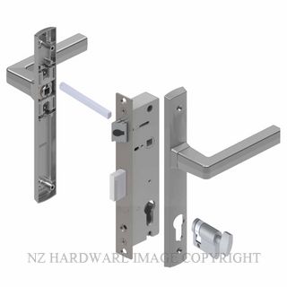 YALE PL8260429SC PALLADIUM 30MM 2PT 24MM INT-KEY LOCKSET SATIN CHROME