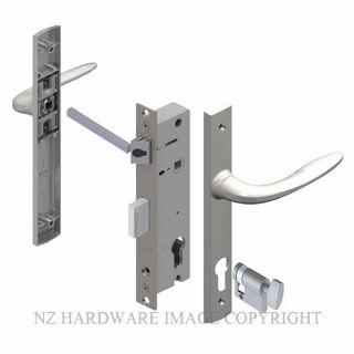 YALE PL82604L1SC PALLADIUM 30MM 2PT 24MM INT-KEY LOCKSET SATIN CHROME
