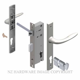 YALE PL82702L1SC PALLADIUM 40MM 2PT 24MM KEY-TURN LOCKSET SATIN CHROME