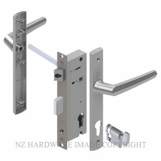 YALE PL8270427SC PALLADIUM 40MM 2PT 24MM INT-KEY LOCKSET SATIN CHROME