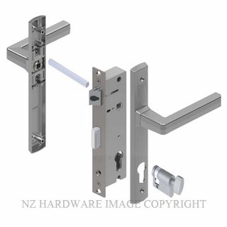 YALE PL8220429SC PALLADIUM 30MM 2PT 13MM INT-KEY LOCKSET SATIN CHROME