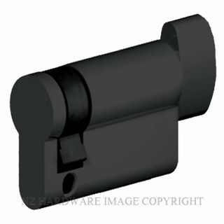 YALE P33092B EURO CYLINDER TURN HALF 10MM/31MM MATT BLACK