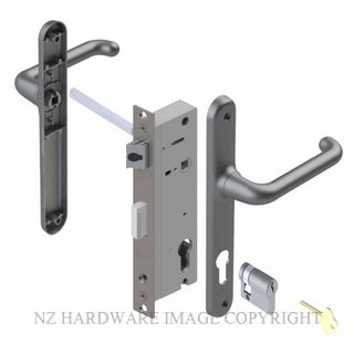 YALE VR82303P VERONA 40MM 2PT 13MM INT-TURN LOCKSET POWDERCOAT