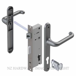 YALE VR82304P VERONA 40MM 2PT 13MM INT-KEY LOCKSET POWDERCOAT