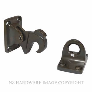 DRAKE & WRIGLEY 1574EB WALL MOUNT LATCHBACK ELECTRO BRONZE