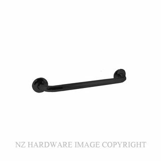 NZH GRAB RAIL 300MM STRAIGHT KNURLED MATT BLACK