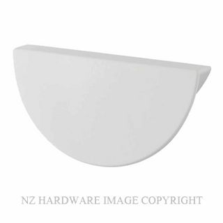 SYLVAN EU78.W 1/2 CIRCLE 64MM CABINET PULL WHITE