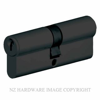 YALE P33276EB EURO CYLINDER DOUBLE KEYED 34MM/34MM MATT BLACK