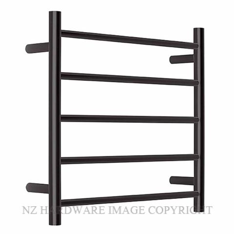 ALEXANDER ELAN 9A02 5 BAR 30R HEATED TOWEL LADDER MATT BLACK