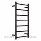 ALEXANDER ELAN 9A08 7 BAR 60R HEATED TOWEL LADDER MATT BLACK