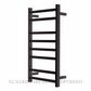 ALEXANDER ELAN 9B05 8 BAR 45S HEATED TOWEL LADDER MATT BLACK