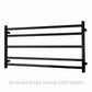 ALEXANDER ELAN 9B09 5 BAR 100S HEATED TOWEL LADDER MATT BLACK