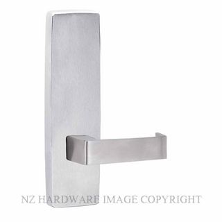 LOCKWOOD L1805/90SC EXTERIOR LEVER PLAIN PLATE SATIN CHROME