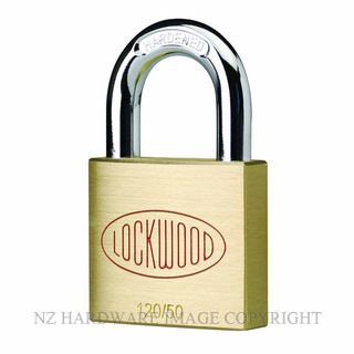 LOCKWOOD L120/50/132/KA2 120 SERIES PADLOCK 50MM WITH 32MM SHACKLE KEYED ALIKE