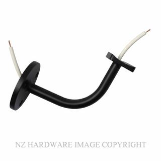 NZ HARDWARE BB1 LED HANDRAIL BRACKETS MATT BLACK