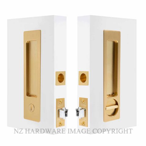 WINDSOR 5402-MSB CAVITY SUITE ULTRA PRIVACY SET MATT SATIN BRASS