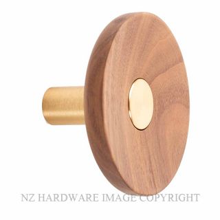 KATALOG VF7001090N29117 ZOOT HOOK BRASS WALNUT 90MM