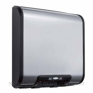 INDENT BOBRICK B7128 230V SURFACE MOUNTED HAND DRYER STAINLESS STEEL COVER 208 240V AC