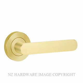 LOCKWOOD 1220/1221/106SB LEVER ON ROSE SATIN BRASS