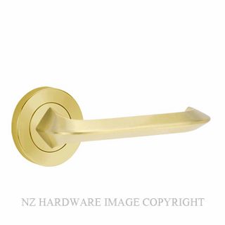 LOCKWOOD 1220/1221/116BU LEVER ON ROSE UNLAQUERED POLISHED BRASS