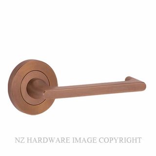 LOCKWOOD 1220/1221/118AC LEVER ON ROSE ANTIQUE COPPER
