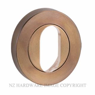LOCKWOOD 1226/IAZ OVAL CYLINDER ESCUTCHEON ARCHITECTURAL BRONZE