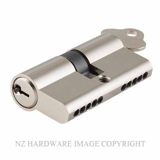 SDG 21608-KA3 EURO CYLINDER 65MM DUAL FUNCTION KEY-KEY POLISHED NICKEL