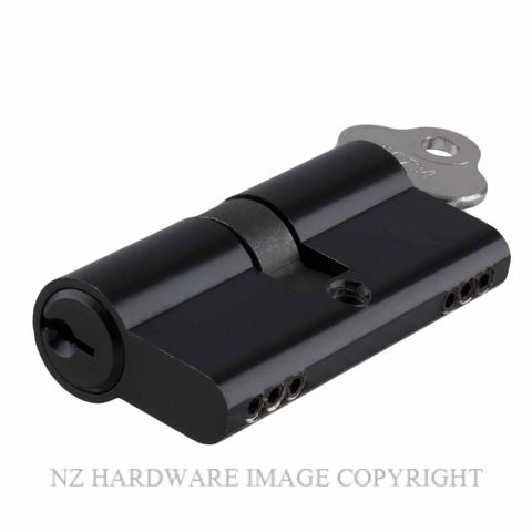 SDG 21641-KA1 EURO CYLINDER 45MM KEY-KEY MATT BLACK