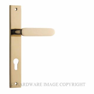 IVER 10248E85 BRONTE RECTANGULAR E85 EURO FURNITURE POLISHED BRASS