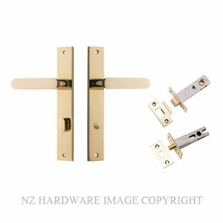 IVER 10248KPRIV60 BRONTE RECTANGULAR PRIVACY KITSET POLISHED BRASS