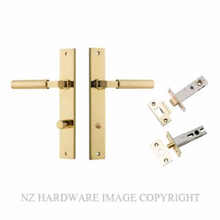IVER 10250KPRIV60 BERLIN RECTANGULAR PRIVACY KITSET POLISHED BRASS