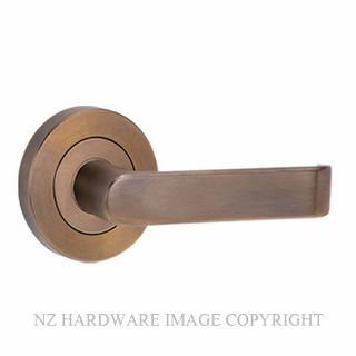 LOCKWOOD 1220/1221/59ORB LEVER ON ROSE OIL RUBBED BRONZE